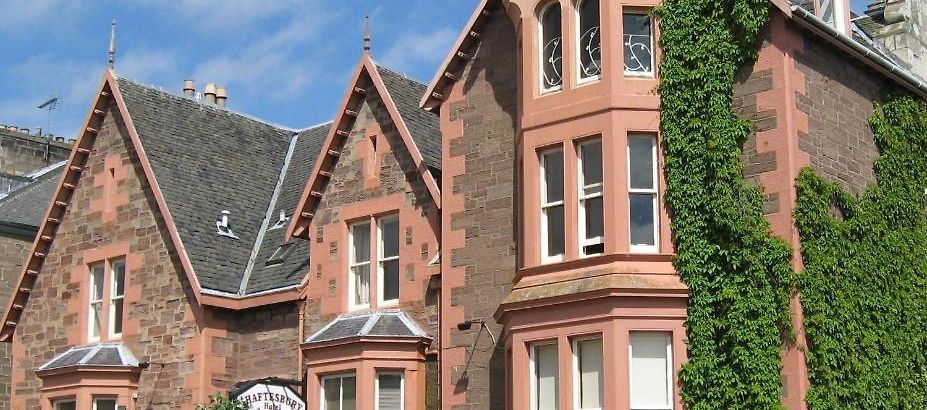The Shaftesbury Hotel on Hyndford Street in Dundee