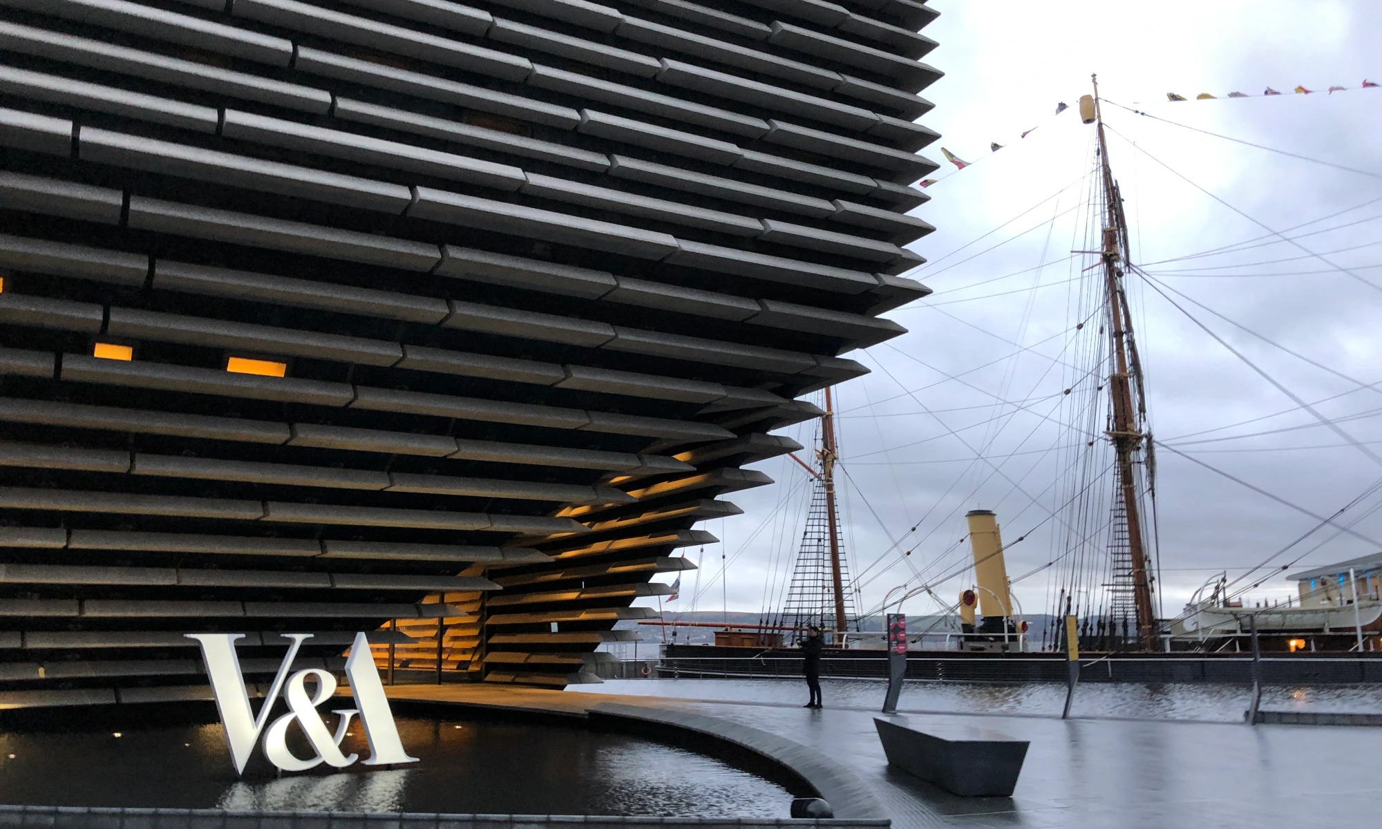 V&A Dundee on the city's waterfront